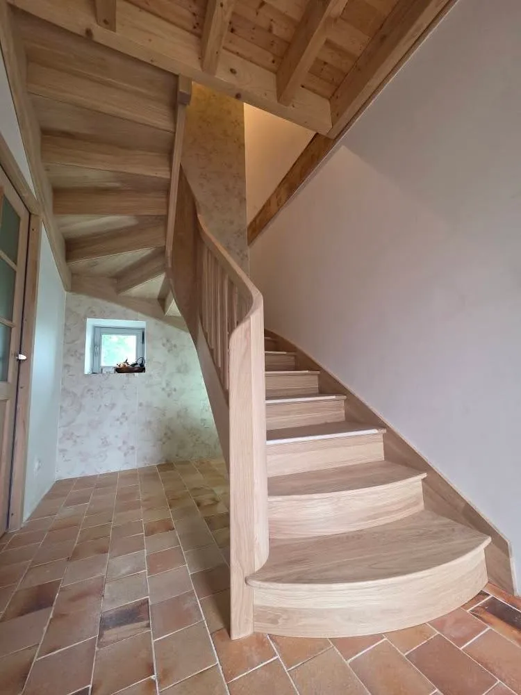 escalier sur mesure dinan